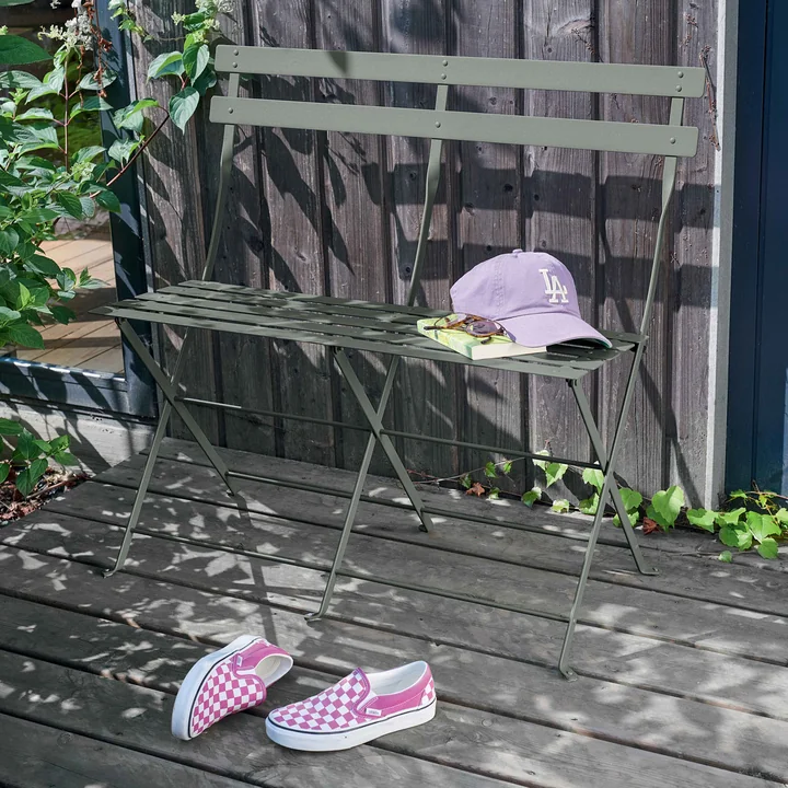 Bistro 2-zits klapbank van Fermob