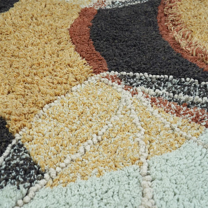 Bee afwasbaar tapijt van Lorena Canals