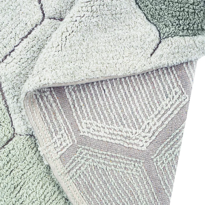 Honeycomb afwasbaar tapijt van Lorena Canals