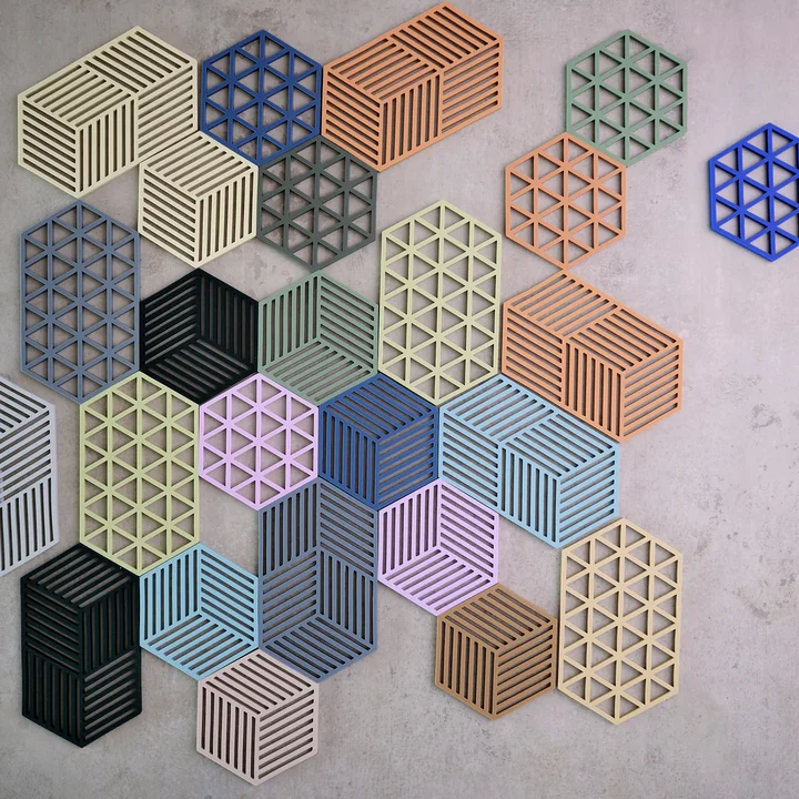 Hexagon Onderzetters van Zone Denmark
