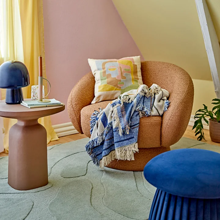 Paddy tafellamp en Toscana plafondlamp van Bloomingville