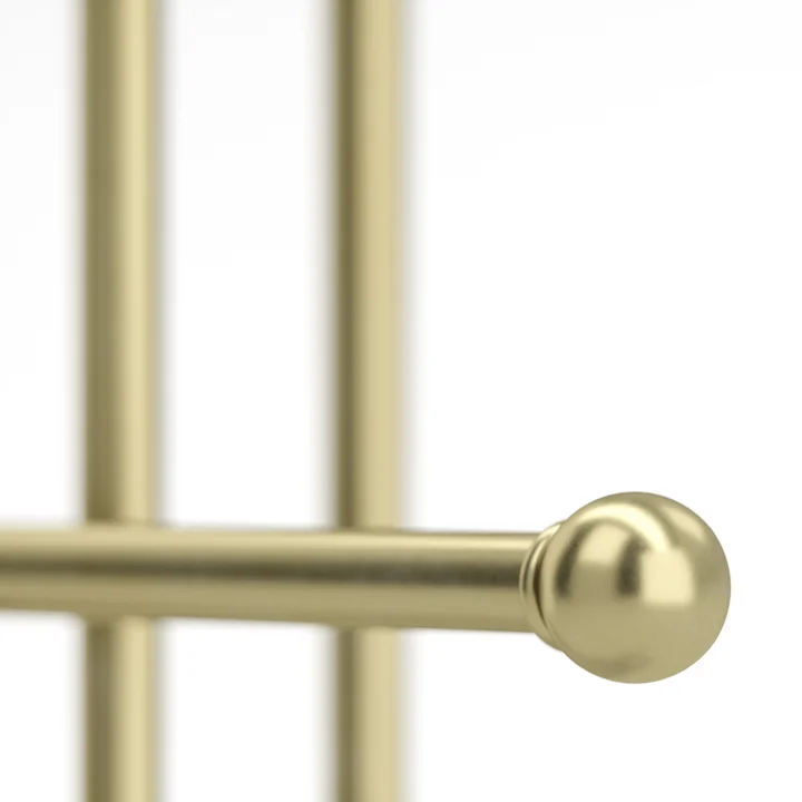 Umbra - Trigem Sieradenstandaard, messing / wit