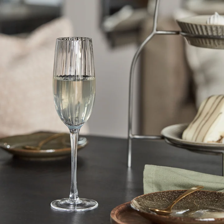 House Doctor - Rill champagneglas