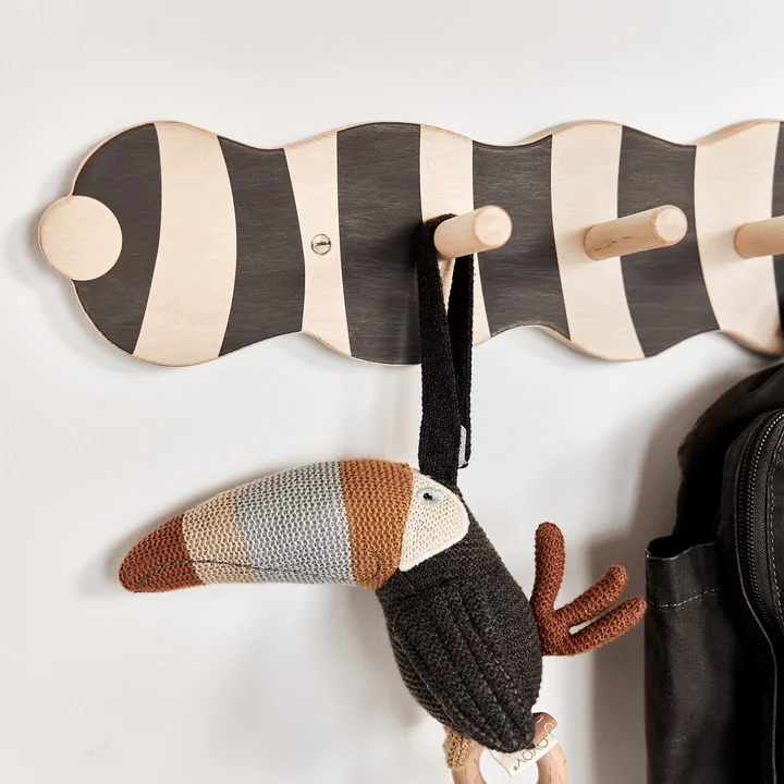 Larva Kapstokrails, naturel van OYOY Mini