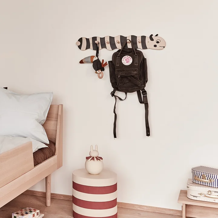 Larva Kapstokrails, naturel van OYOY Mini