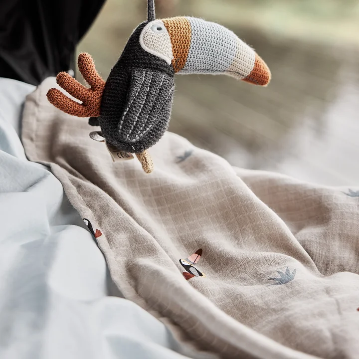 Toucan Mousseline doeken van OYOY Mini