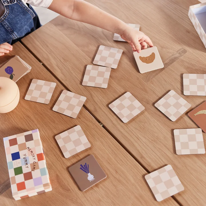 Yummy Memoryspel, veelkleurig van OYOY Mini