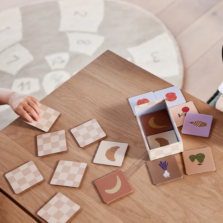 Yummy Memoryspel, veelkleurig van OYOY Mini