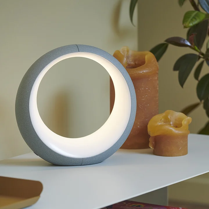 Fermob Hoopik - Oplaadbaar LED-lampje, lapili-grijs