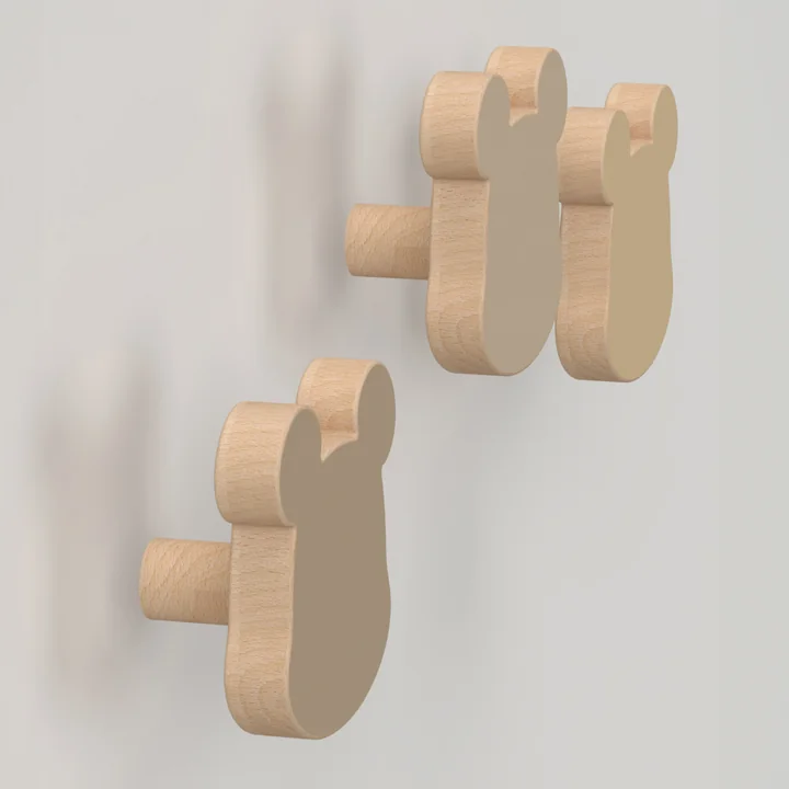 Houten haak, vlinder van Cam Cam Copenhagen