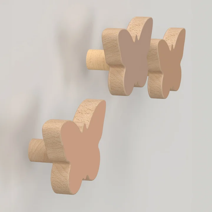 Houten haak, vlinder van Cam Cam Copenhagen