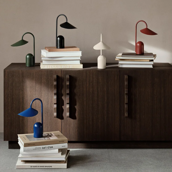 Arum Oplaadbare LED tafellamp, groep van Ferm Living