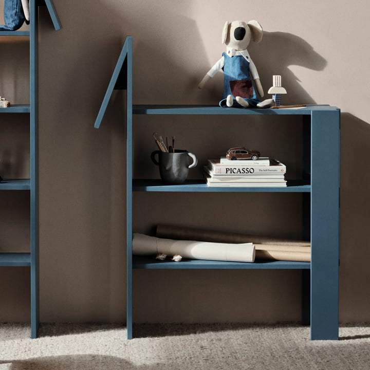 Horse Boekenplank, donkerblauw van ferm Living