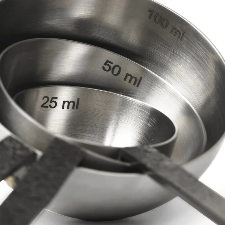 Obra maatlepel (set van 3), roestvrij staal by Ferm Living