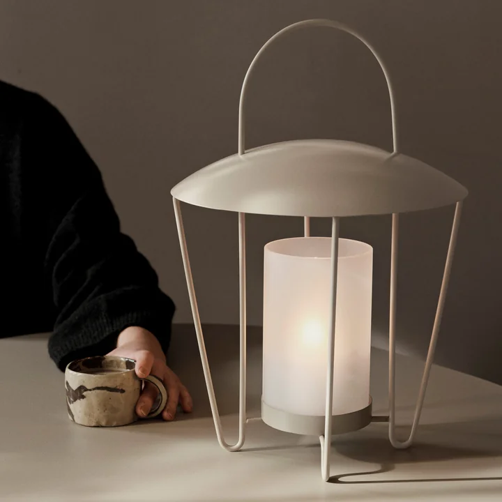 Ryu Servies en lantaarn Abri, kasjmier van Ferm Living