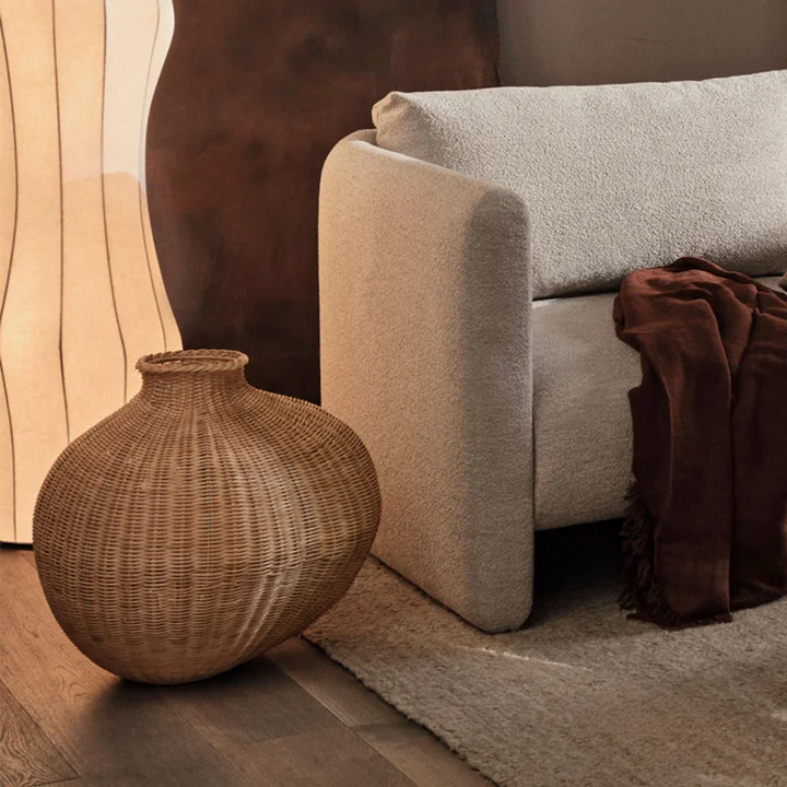 Bola Gevlochten vaas van Ferm Living
