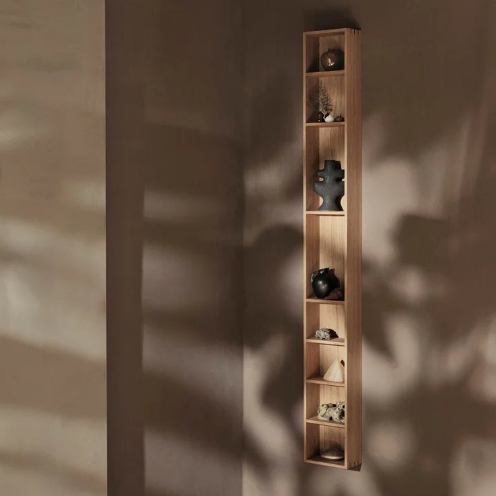 Bon Wandplank, 138 x 16 cm, geolied eiken van Ferm Living