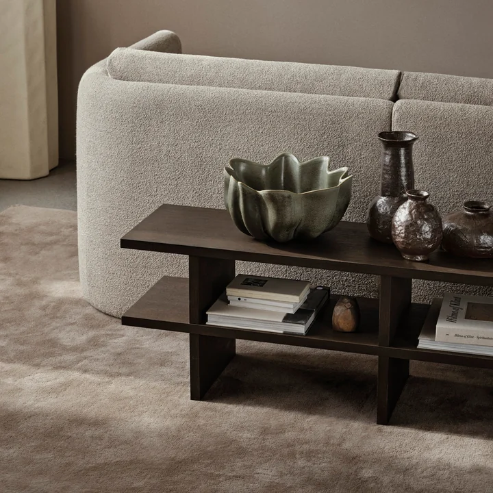 Kona Ferm Living - Bank, donker gebeitst