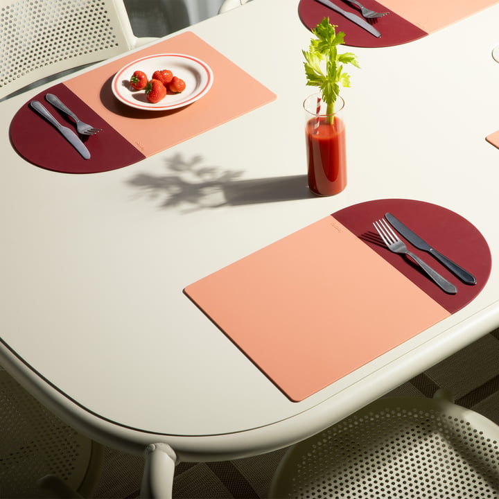 Placemaster Placemat 43 x 30 cm, peachy rosso van Fatboy