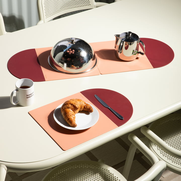 Placemaster Placemat 43 x 30 cm, peachy rosso van Fatboy