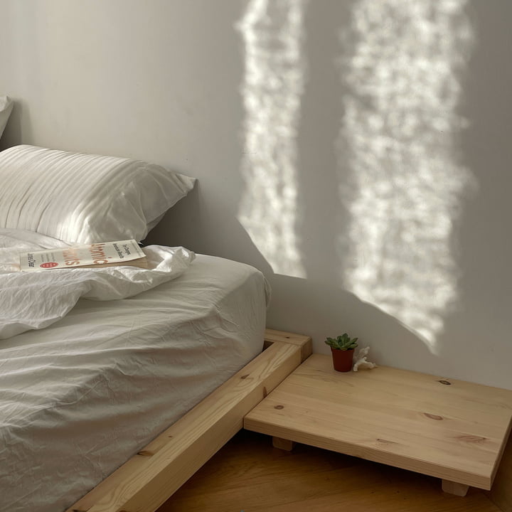 Dock Bedframe met lattenbodem van Karup Design