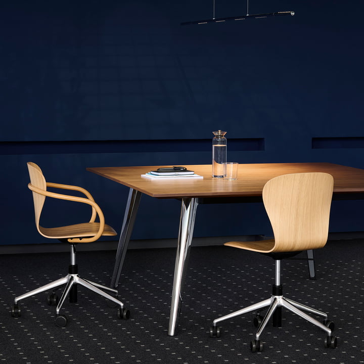 Thonet - S 220 DRW Bureaustoel met wielen