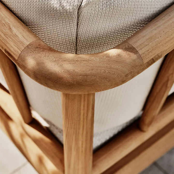 Skagerak Tradition Buiten Lounge Stoel van Fritz Hansen