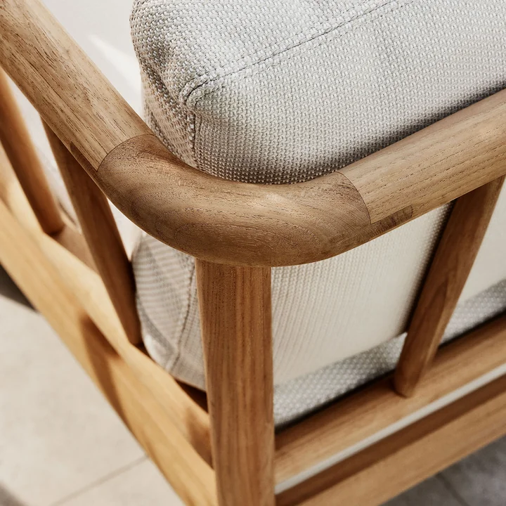 Skagerak Tradition Buiten Lounge Stoel van Fritz Hansen