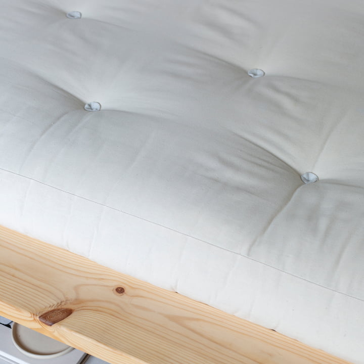 Comfort futon matras, naturel van Karup Design