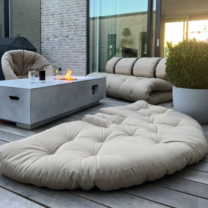 Nido Opvouwbare fauteuil, beige van Karup Design