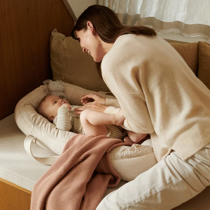 Draagbaar babynestje van LIEWOOD