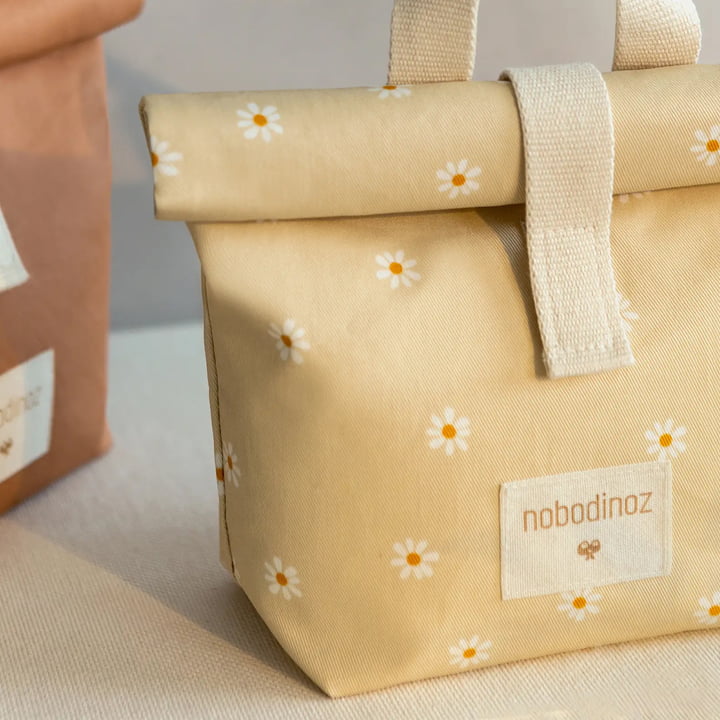 Sunshine Eco Lunchtas, madeliefjes van Nobodinoz