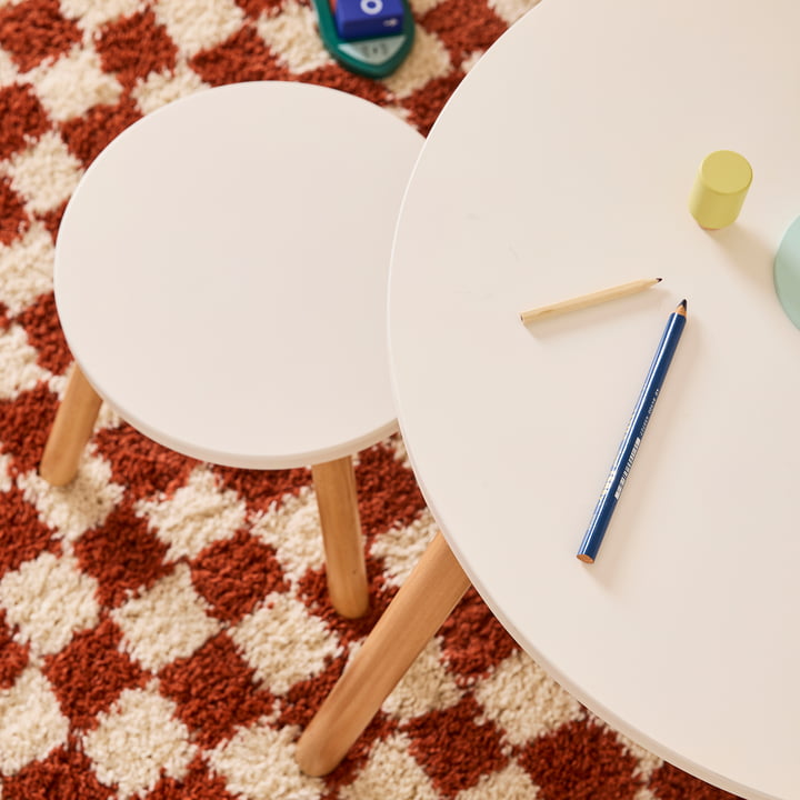 Tafel en kruk van Kids Concept