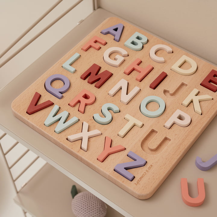 ABC puzzel van Kids Concept