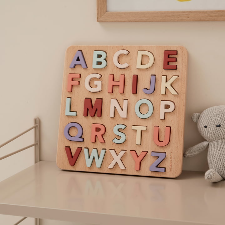 ABC puzzel van Kids Concept