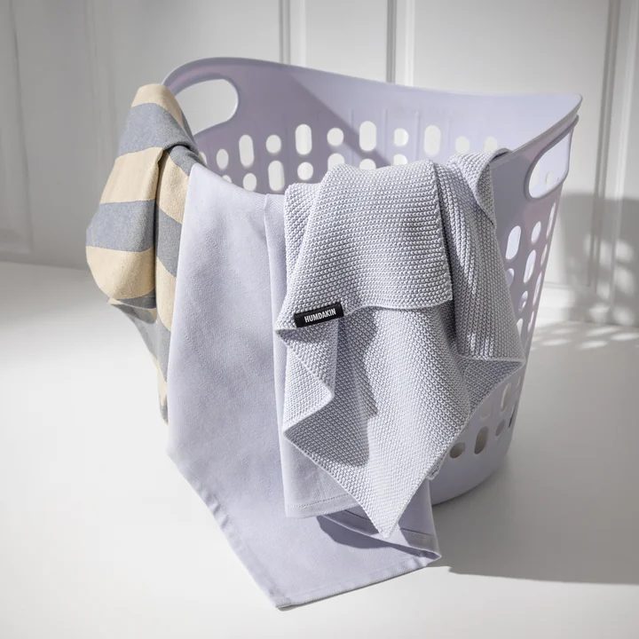 Theedoek gemaakt van GRS gerecycled katoen van Humdakin