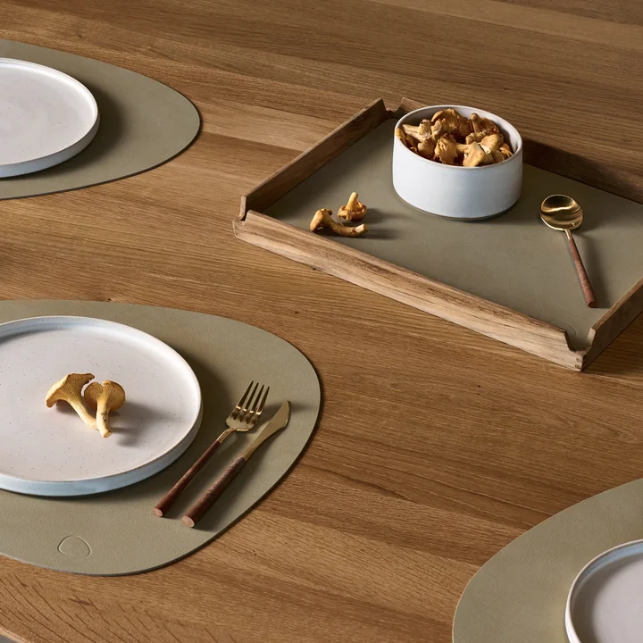 Lind DNA - Airy Teak Dienblad Square