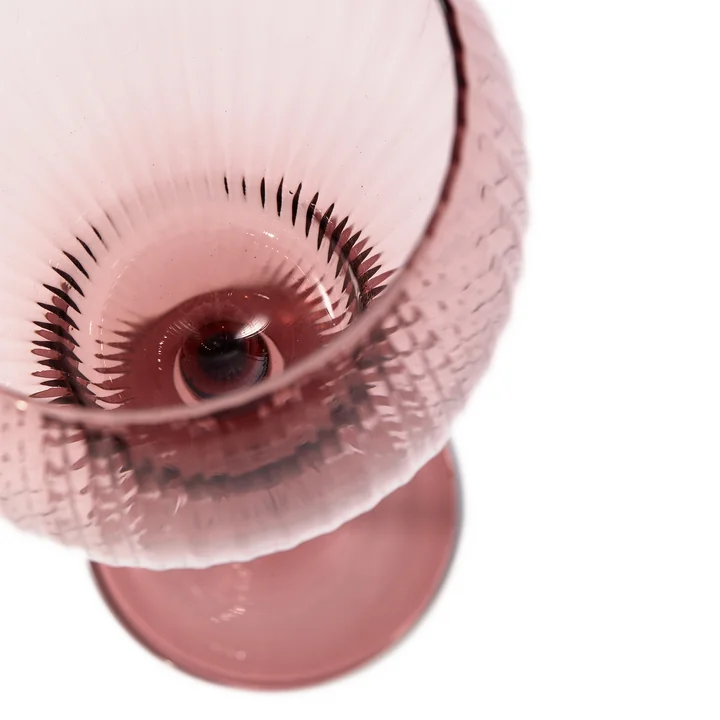 Pols Potten - Pum Coupe wijnglas, donkerpaars