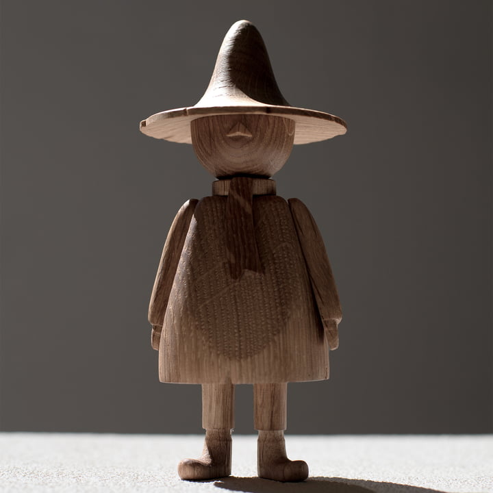 Snufkin houten figuur, natuurlijk eiken van boyhood