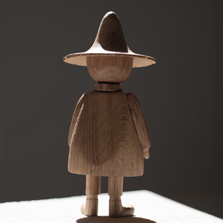 Snufkin houten figuur, natuurlijk eiken van boyhood