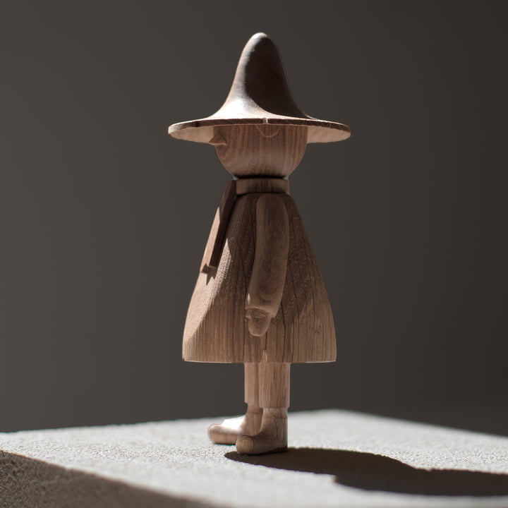 Snufkin houten figuur, natuurlijk eiken van boyhood