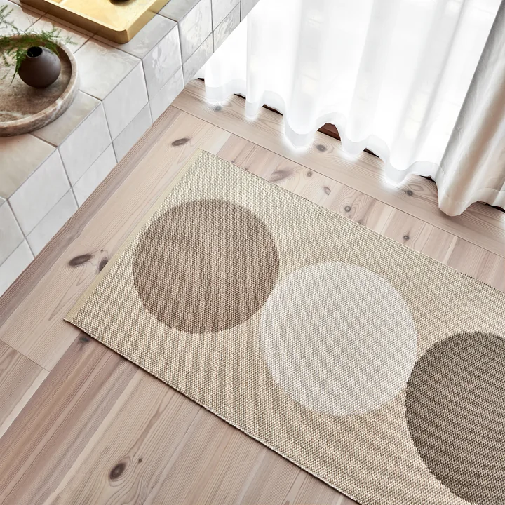 Vloerkleed OTTO, 140 x 70 cm, nerf door Pappelina