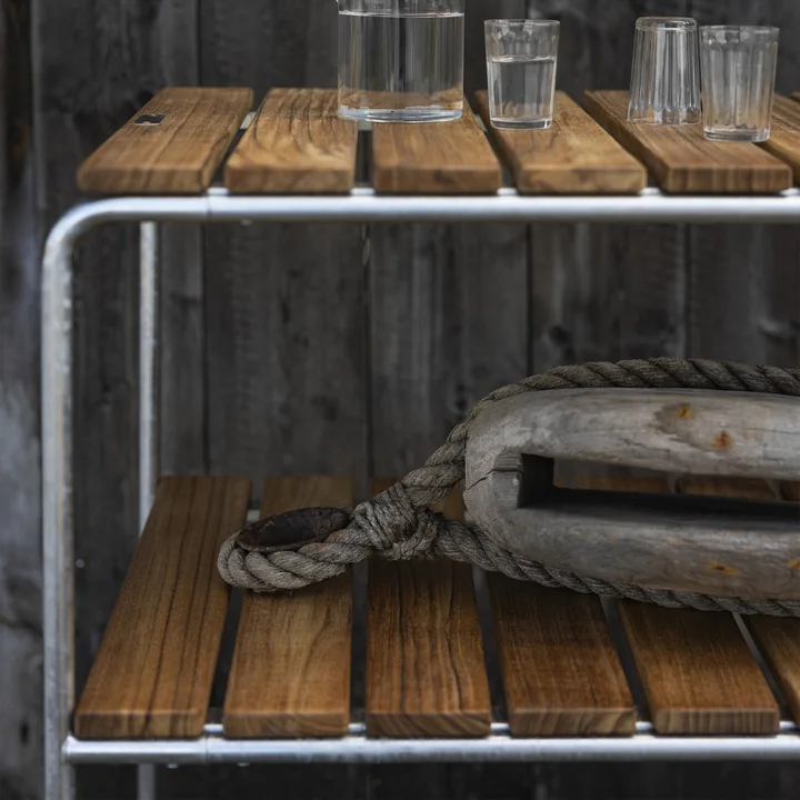 Grythyttan - L105 Bijzettafel tuin, teak