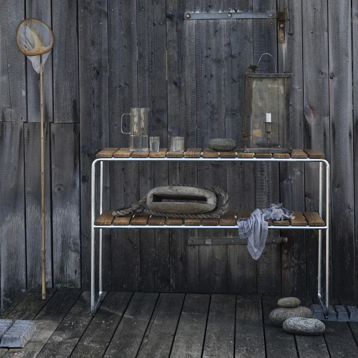 Grythyttan - L105 Bijzettafel tuin, teak