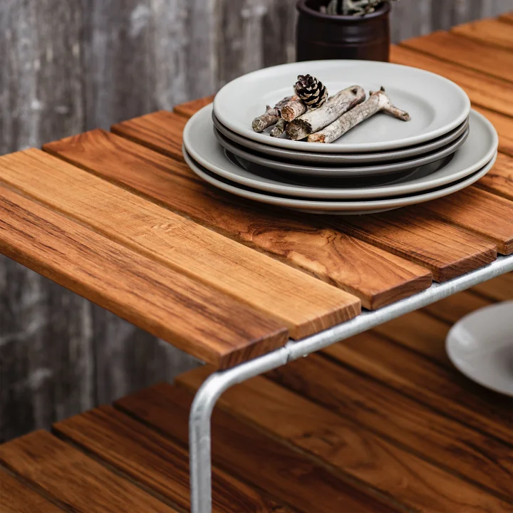 Grythyttan - L105 Bijzettafel tuin, teak