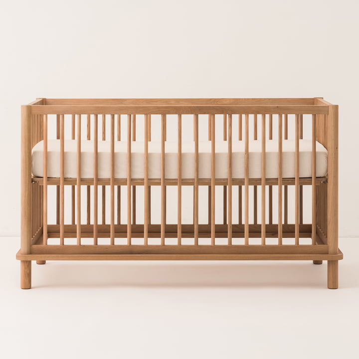 Latitude Nobodinoz - Evolutive babybed, 70 x 140 cm, natuurlijk eiken