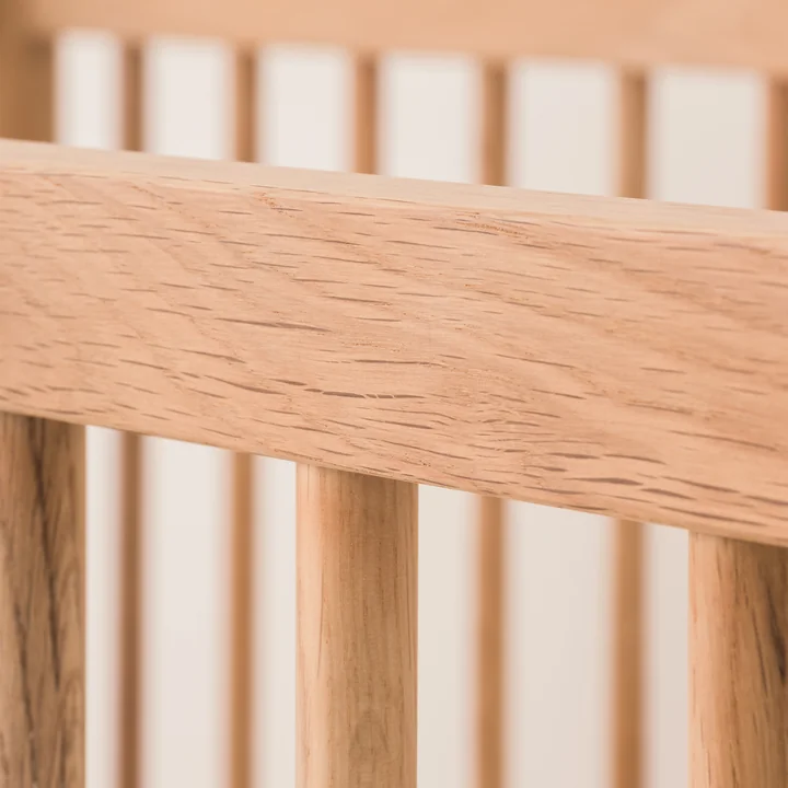 Latitude Nobodinoz - Evolutive babybed, 70 x 140 cm, natuurlijk eiken