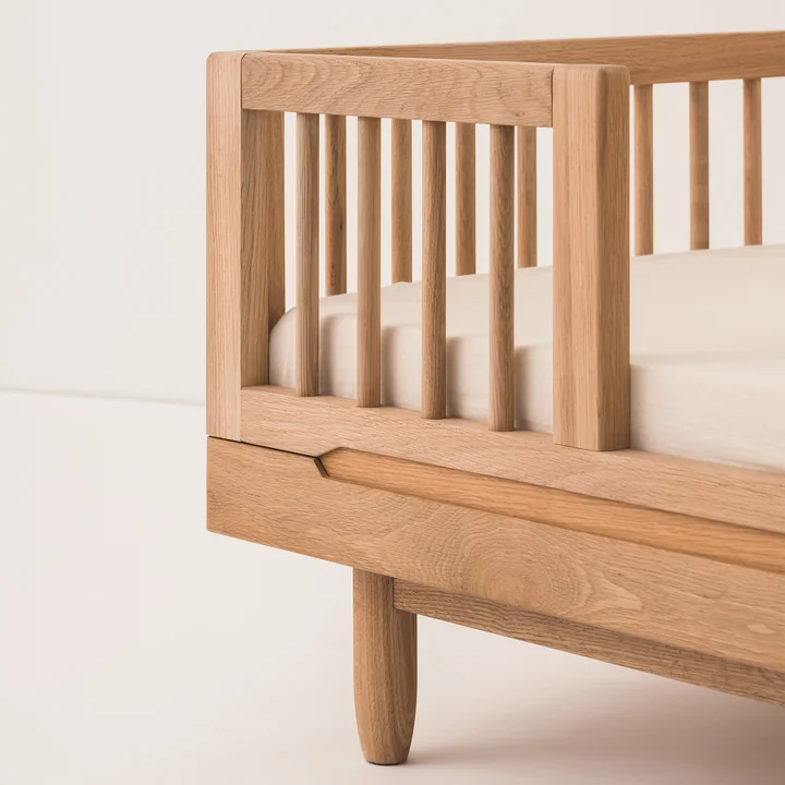 Pure valbescherming voor juniorbed, eiken van Nobodinoz