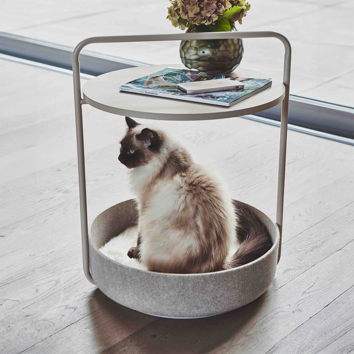 Tavolino Bijzettafel met kattenmand van MiaCara