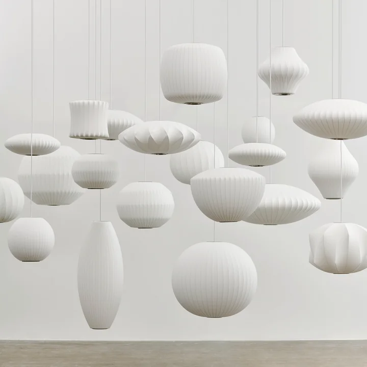 Hanglampen Nelson, gebroken wit van HAY